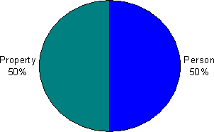 Figure 3.4 - Most Serious Charge - Remand