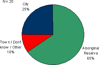 Figure 4.7 - Where the offence was committed or allegedly committed