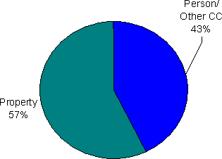 Figure 10.4 - Most Serious Charge - Remand