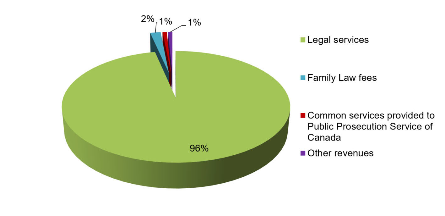 Revenues by type described below