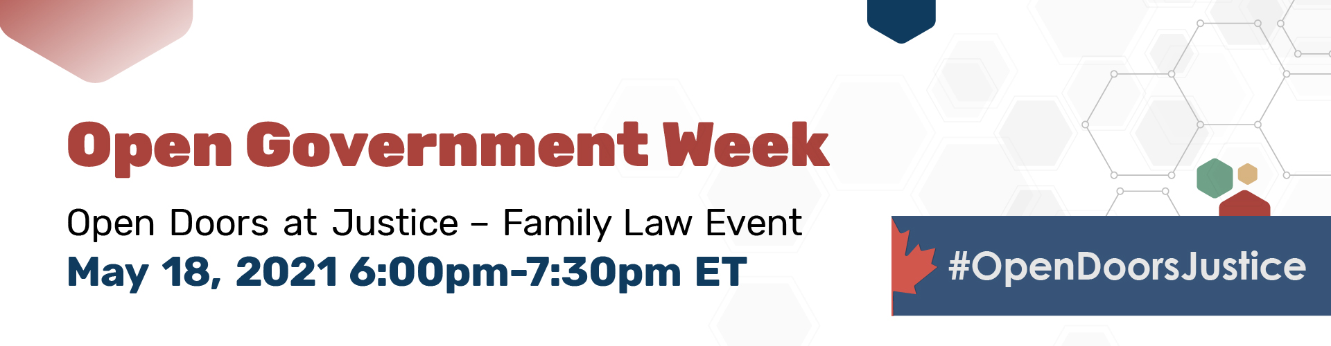 Open Doors at Justice – Family Law Event