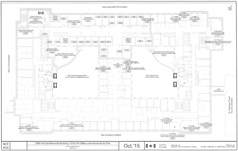 Department of Justice Floor Plan