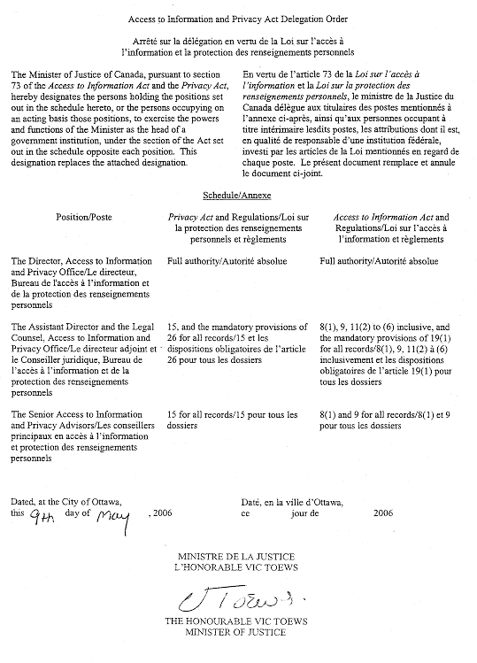 D&eacute;l&eacute;gation de pouvoirs page 1